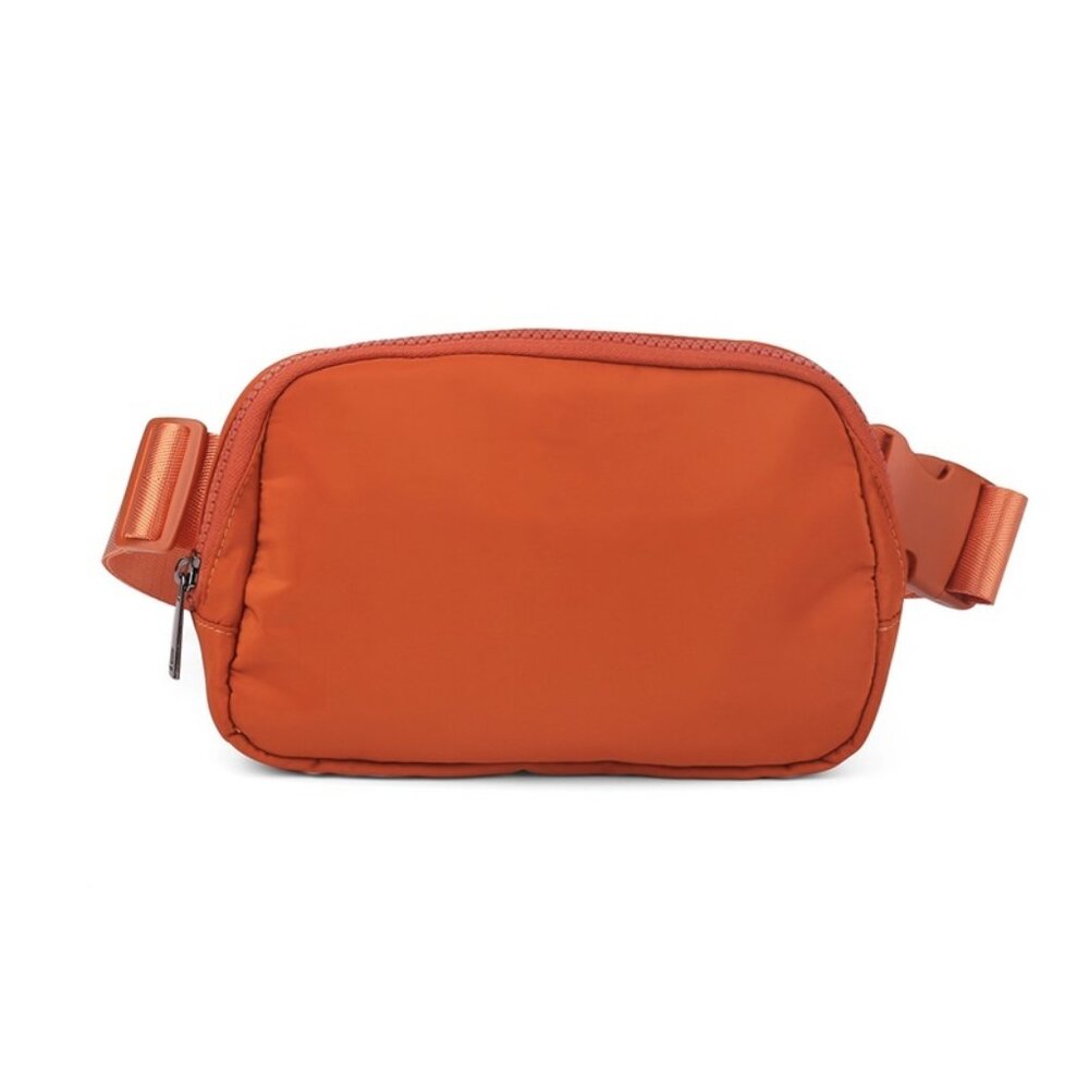Dark Orange Everywhere Crossbody Fanny Pack Belt Bag